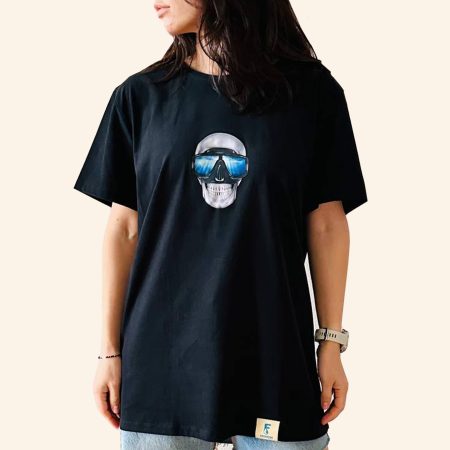 Футболка "Позвоночник" черная