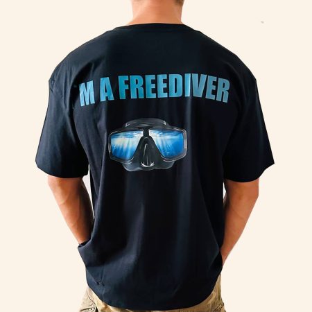 Футболка "Freediver" черная
